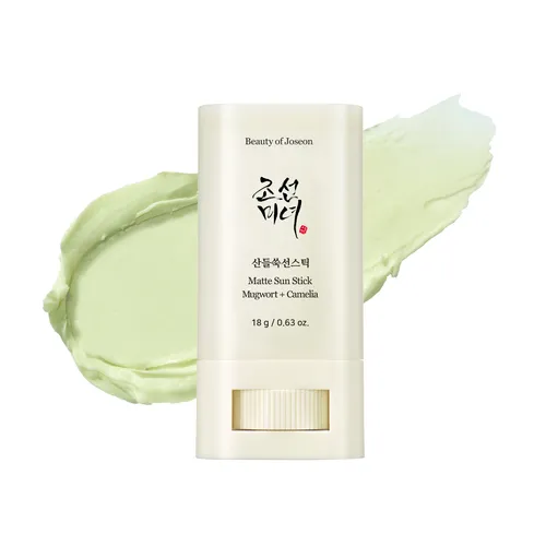 Bloqueador en barra Matte Sun Stick Mugwort + Camelia